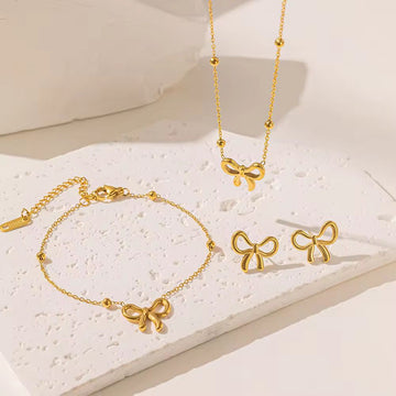 3Pcs Elegant Bow Combo